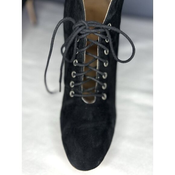 Corso Como Myer Suede Leather Ankle Bootie 9.5 Dark Romantic Fairy Grunge Artsy - Picture 16 of 16